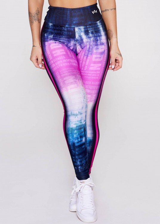 Calça Legging Sublimada Royal