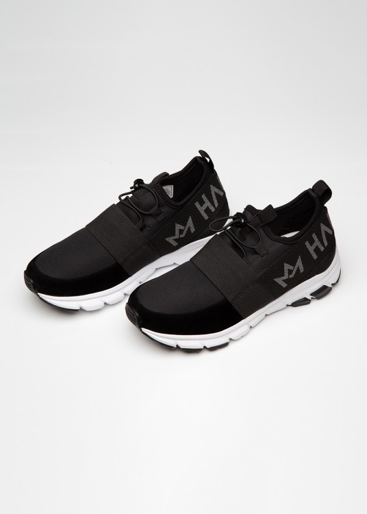 Tênis Knit Hardyn Neoprene Leve Preto