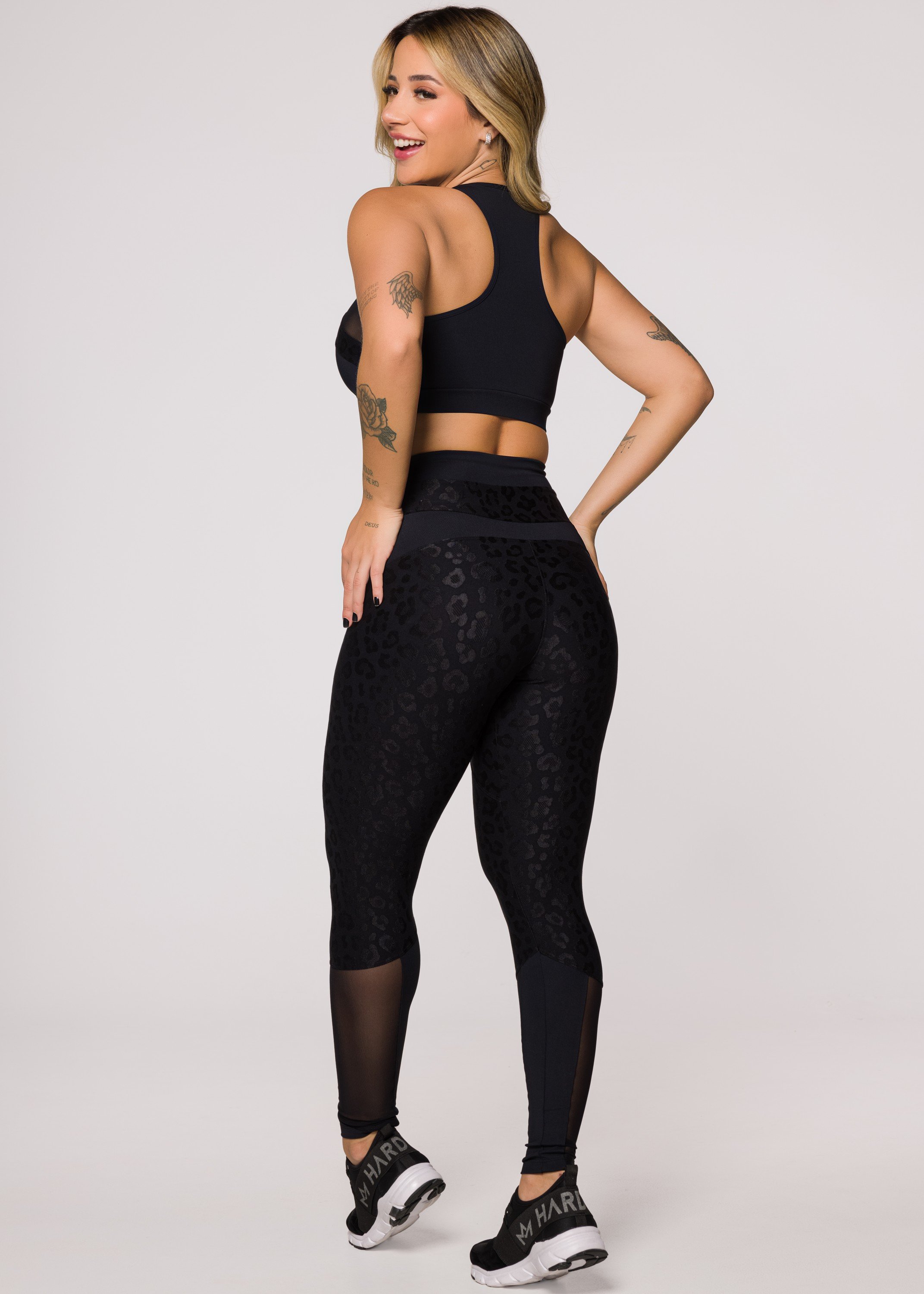 Calça Legging Fitness Break The Rules Preta