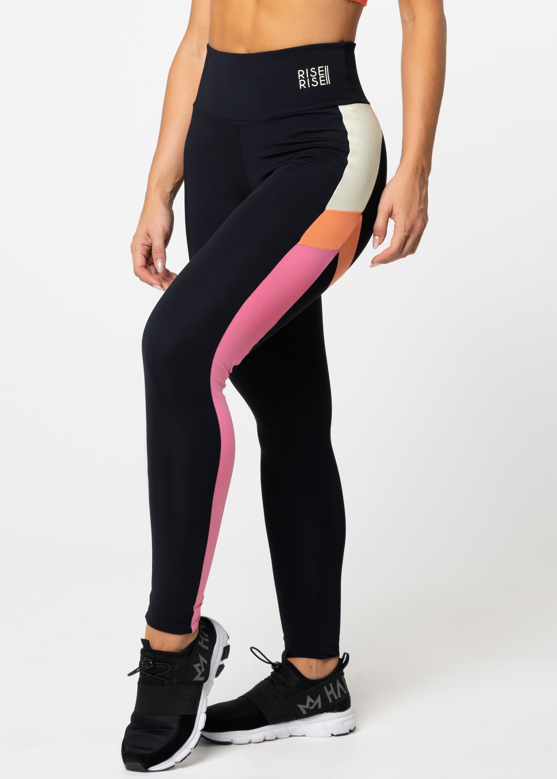 Calça Legging Blastoff em Poliamida Preta