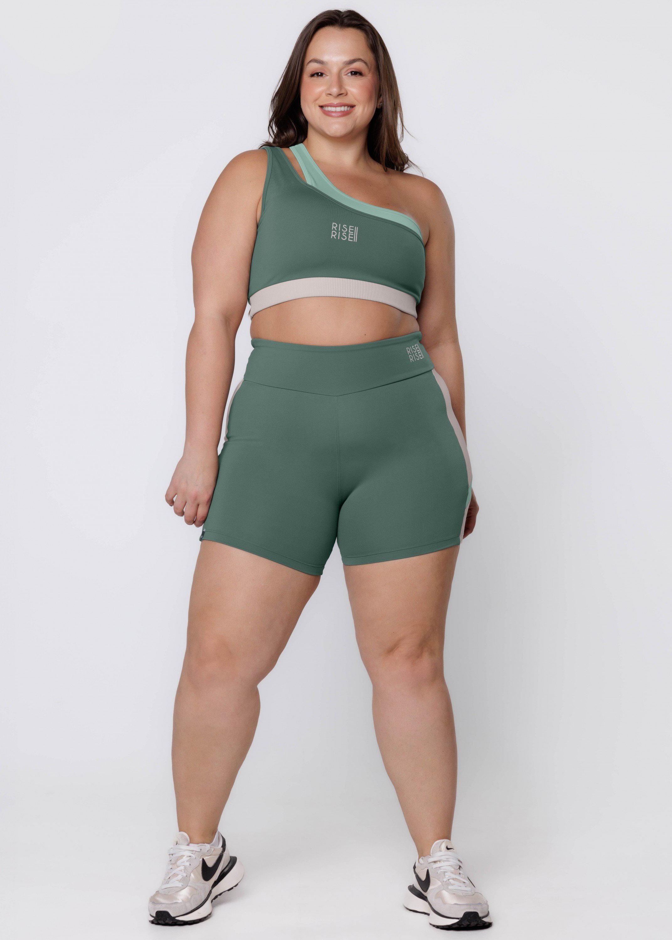 Short Fitness Blastoff em Poliamida Verde