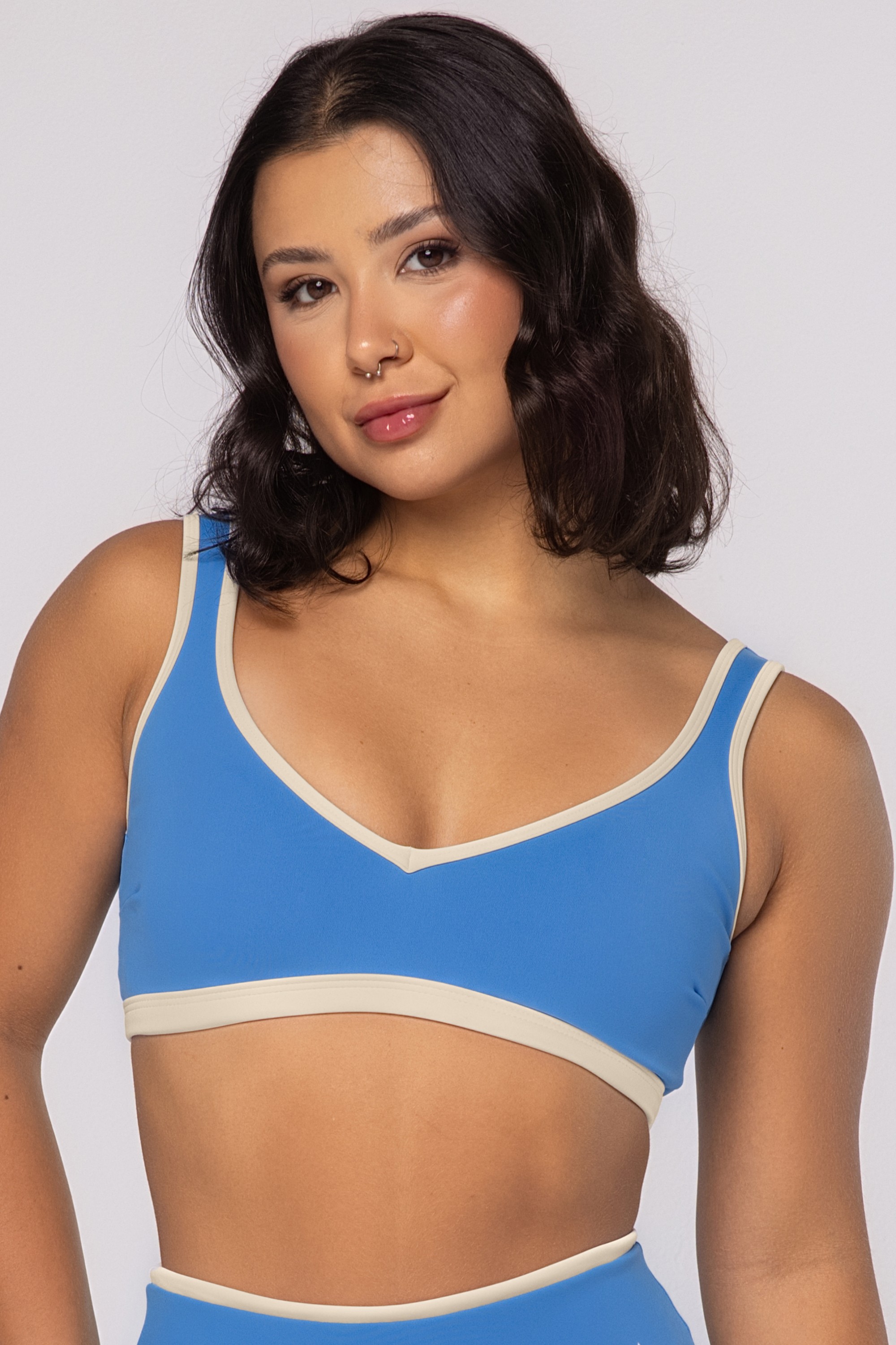 Top Alças Largas Boost Azul Ocean