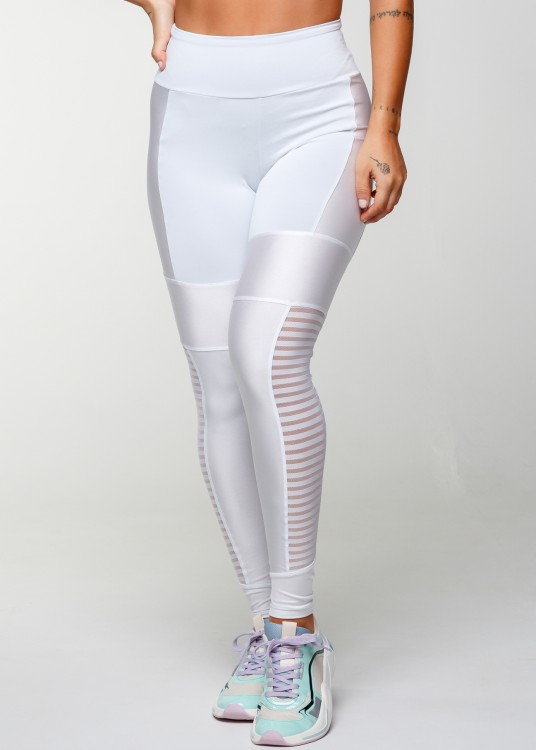 Legging Fitness Atmosphere Branca