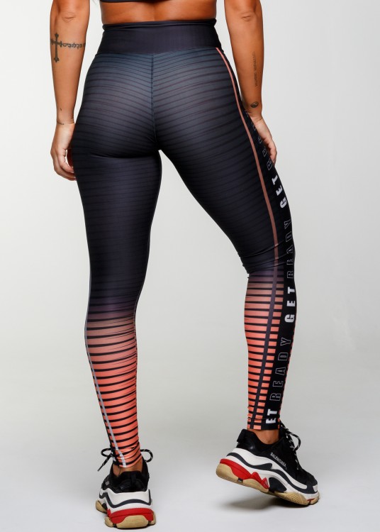 Calça Legging Sublimada Get Ready